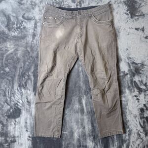 KUHL Rydr Pants Canvas Pants Men's Size 38x30 Outdoor Hiking Straight Fit